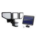 Solar Lights Outdoor Motion Sensor Wall Lamp Weatherproof Triple Dual Head Ultra-Bright for Patio, Deck, Yard, Garden,